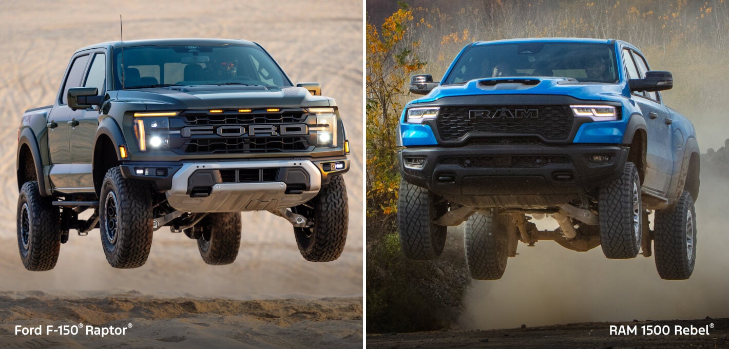 Ford F-150 vs. Ram 1500 Trim Levels & Configurations